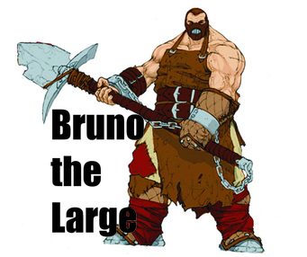 Bruno the Large title art