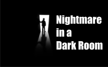 Nightmare in a Dark Room Title art