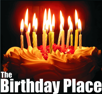 The Birthday Place title art